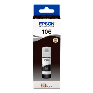EPSON 106 BOTELLA TINTA NEGRO - C13T00R140