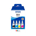EPSON 664 PACK BOTELLA TINTA N/C/M/A - C13T664640